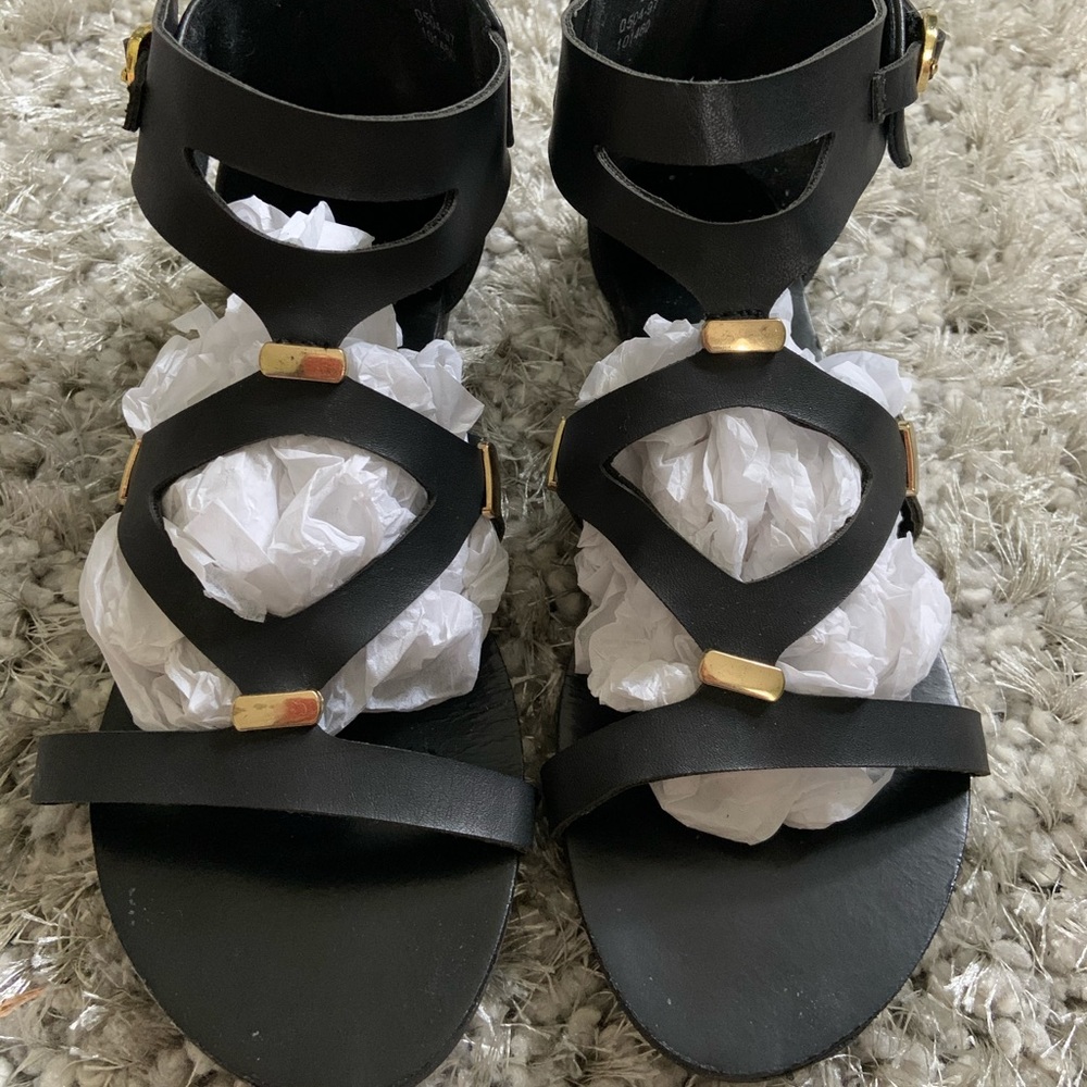 Cathy Jean black sandals